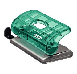 Perforadora Rapid FC5 10 hojas translúcida Verde