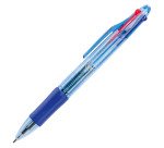 Stylo bille Bruneau 4 couleurs rétractable pointe 1 mm - écriture 1 moyenne