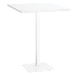 Mesa de reunión alta Meeting blanca