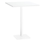 Mesa de reunión alta Meeting blanca