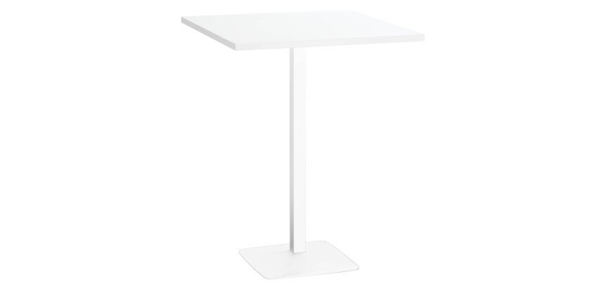 Mesa de reunión alta Meeting blanca