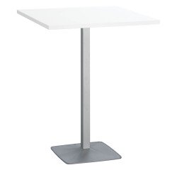 Mesa de reunión alta Meeting blanca