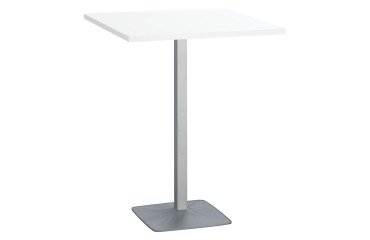 Mesa de reunión alta Meeting blanca