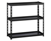 Rayonnage Combi H 97 cm - Tablettes métal avec rebords