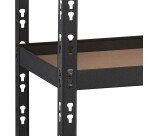 Rayonnage Combi H 97 cm - Tablettes agglomérées avec rebords