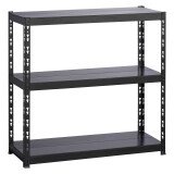 Rayonnage Combi H 97 cm - Tablettes métal sans rebords