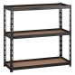 Rayonnage Combi H 97 cm - Tablettes agglomérées avec rebords