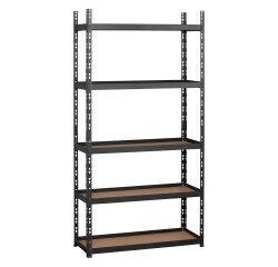 Estantería industrial Concepto - baldas aglomeradas con bordes