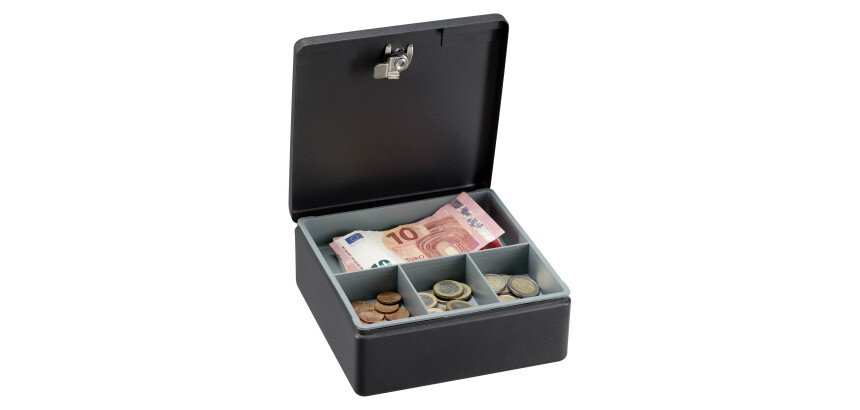 Mini coffre à monnaie et à clés