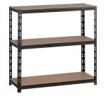 Rayonnage Combi H 97 cm - Tablettes agglomérées sans rebords