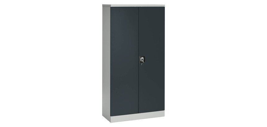 Armario de oficina metálico desmontable Unión Alt. 180 x An. 91,6 cm Gris Puerta Batiente Color 