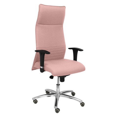 Sillón de oficina Albacete rosa pálido