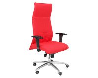 Sillón de oficina Albacete rojo
