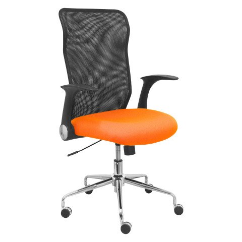 Silla de oficina Minaya Premium naranja