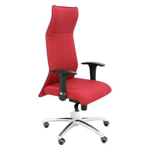Sillón de oficina Albacete granate