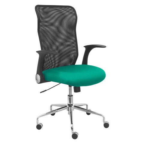 Silla de oficina Minaya Premium verde pino