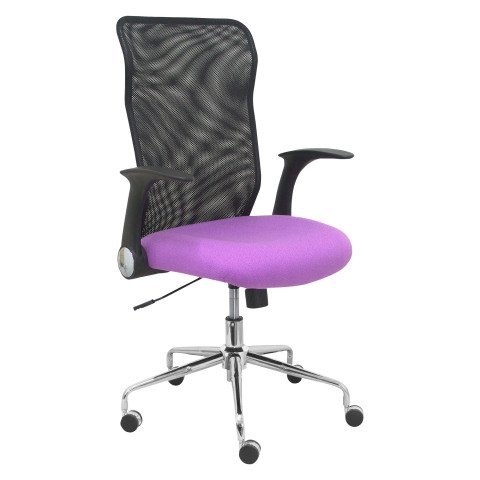 Silla de oficina Minaya Premium lila