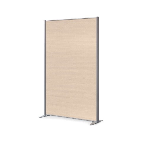 Mampára B-Zen An 122 x Alt 180 cm melamina antibacteriano Roble claro