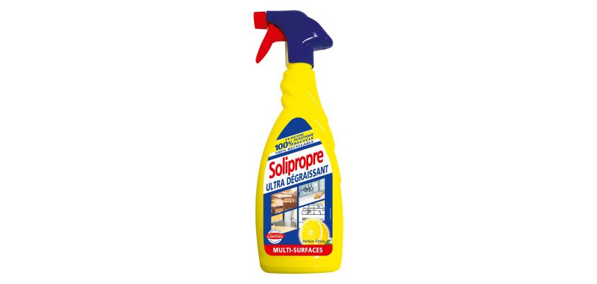 Spray Dégraissant Citron Solipropre – 650 ml