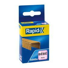 Staples Rapid baby 8/4 copper - box of 5000