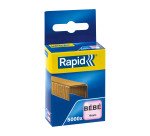 Agrafes Rapid bébé 8/4 cuivrée - Boîte de 5000