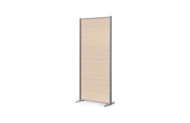 Full partition wall B-Zen - Antibacterial wood - W 81 x H 180 cm - Fixed foot