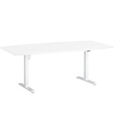 Mesa de reunión ergonómica eléctrica regulable 200 x 100 cm Ergosup