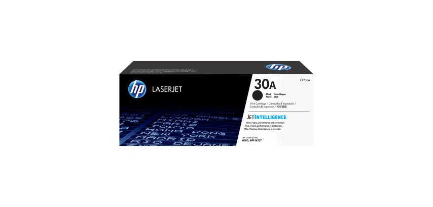 Cartucho de tóner Original HP LaserJet 30A (CF230A) negro