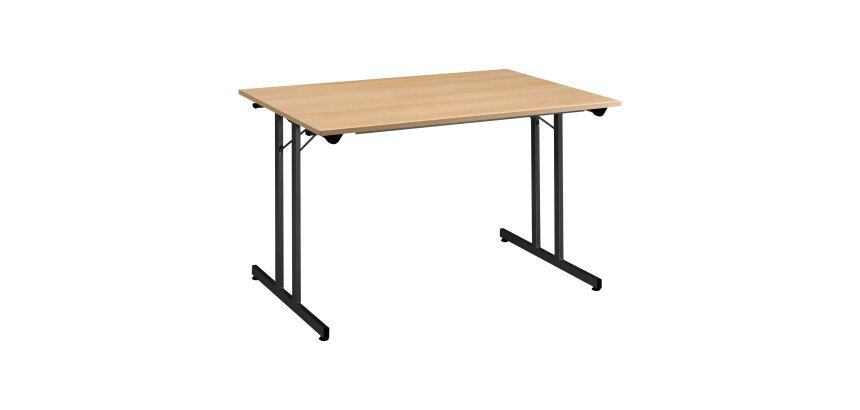 Table multi-usages pliante L 120 x P 80 cm