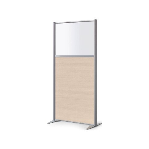 Mampára B-Zen An 81 x Alt 160 cm Mixta Melamina roble claro