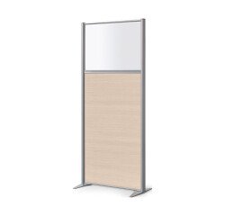 Mampára B-Zen An 81 x Alt 180 cm Mixta Roble Transparente