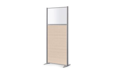 Mampára B-Zen An 81 x Alt 180 cm Mixta Melamina Transparente