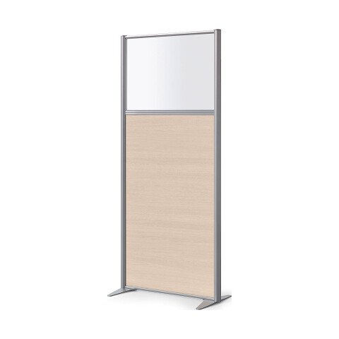 Mampára B-Zen An 81 x Alt 180 cm Mixta Roble Transparente