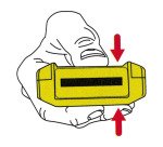 Caja para hojas de cutter usadas