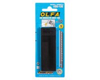 Hojas de cutter negra Olfa ABB-10B - Estuche de 10