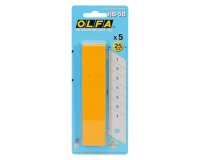 Cuchillas para Cúter de taller Olfa XH-1 25 mm - Estuche de 5 cuchillas