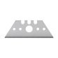 Trapezoidal blades Fiskars for safety cutter 18 mm - sleeve of 10 pieces 