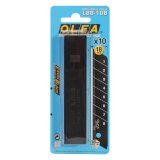 Black blade for cutter Olfa LBB-10B - sleeve of 10