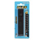 Lame de cutter noire Olfa LBB-10B - Etui de 10
