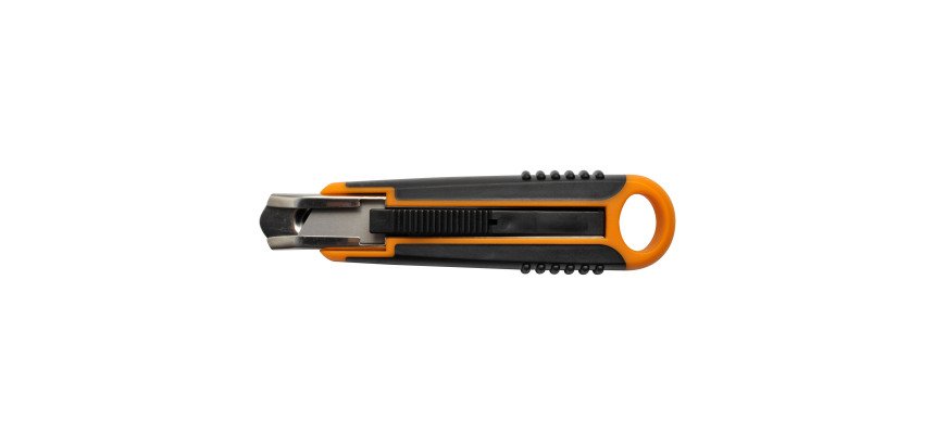 Cutter de Sécurité Fiskars 18 mm - Lame trapézoïdale