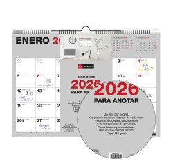 Calendario de Pared A3 Castellano Miquelrius