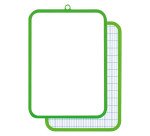 Ardoise plastique effaçable à sec 19x26cm