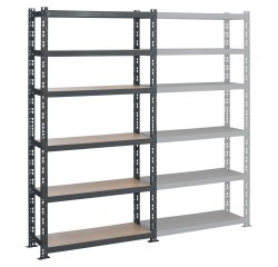 Rayonnage d'archives - Élément départ H 200 x L 100 x P 35 cm