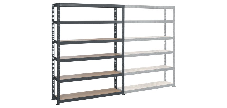 Rayonnage d'archives - Élément départ H 200 x L 150 x P 35 cm