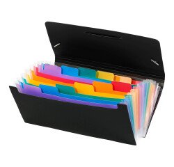 Viquel Expanding File - Cheque Size Rainbow 