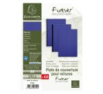 Paquet de 100 couvertures Grain cuir pour reliure A4 Exacompta