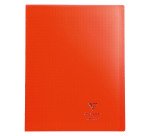 Cahier piqué Koverbook Clairefontaine - 24 x 32 cm - grands carreaux - 96 pages