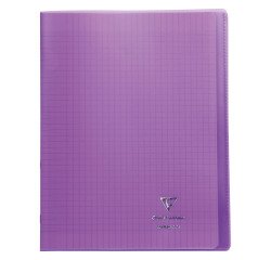 Schrift Koverbook Clairefontaine 24 x 32 cm grote ruitjes 96 pagina's 