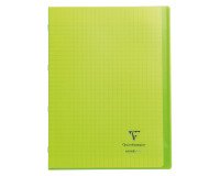 Cahier piqué Koverbook Clairefontaine - A4 21 x 29,7 cm - grands carreaux - 96 pages