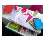 Cahier piqué Mimesys Clairefontaine - 24 x 32 cm - grands carreaux - 96 pages - à la couleur